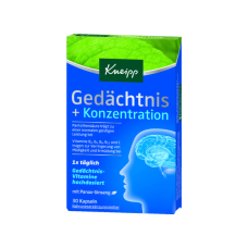Kneipp Капсулы "Память и концентрация" для улучшения памяти