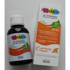 Мультивитаминный комплекс PEDIAKID 22 Vitamines et Oligo-elements для деток с 1 месяца, 125 мл